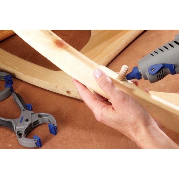 Клейовий пістолет Dremel Glue Gun 910 (0.02 кВт, 165°C) (F0130910JC)