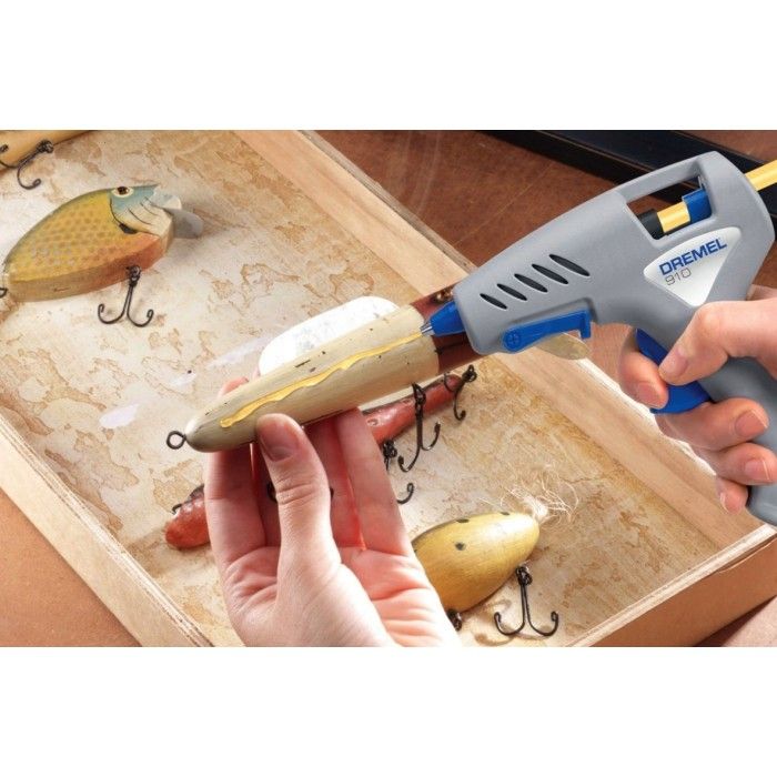 Клейовий пістолет Dremel Glue Gun 910 (0.02 кВт, 165°C) (F0130910JC)