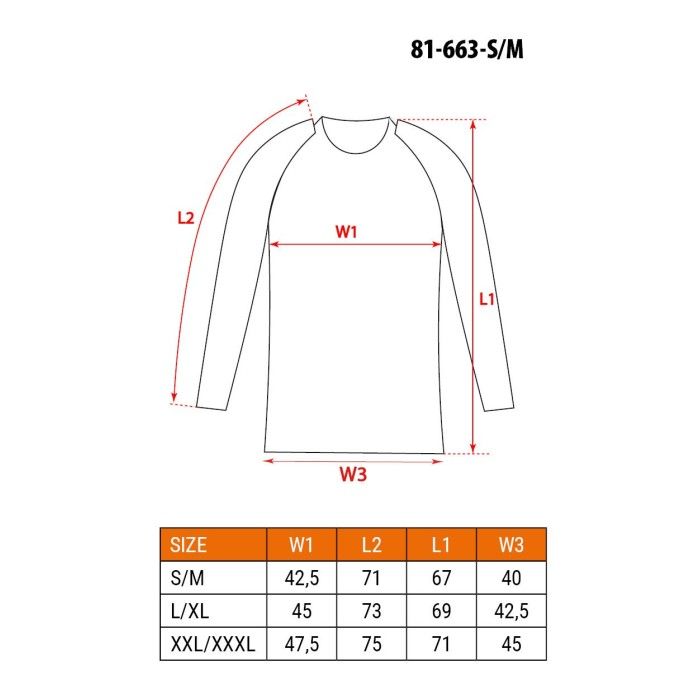 Термокофта NEO Tools (S/M) (81-663-S/M), Розмір S