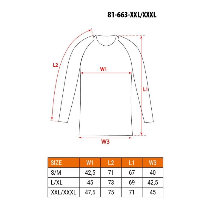 Термокофта NEO Tools (XXL/XXXL) (81-663-XXL/XXXL), Розмір L