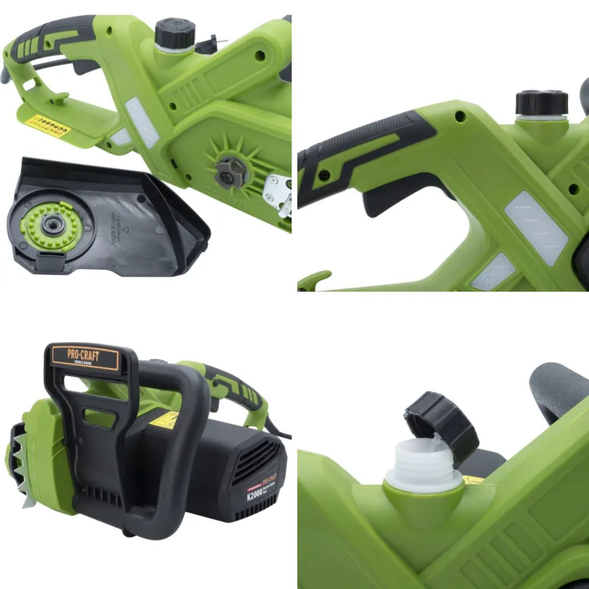 Ланцюгова пила Procraft K2000 бічна