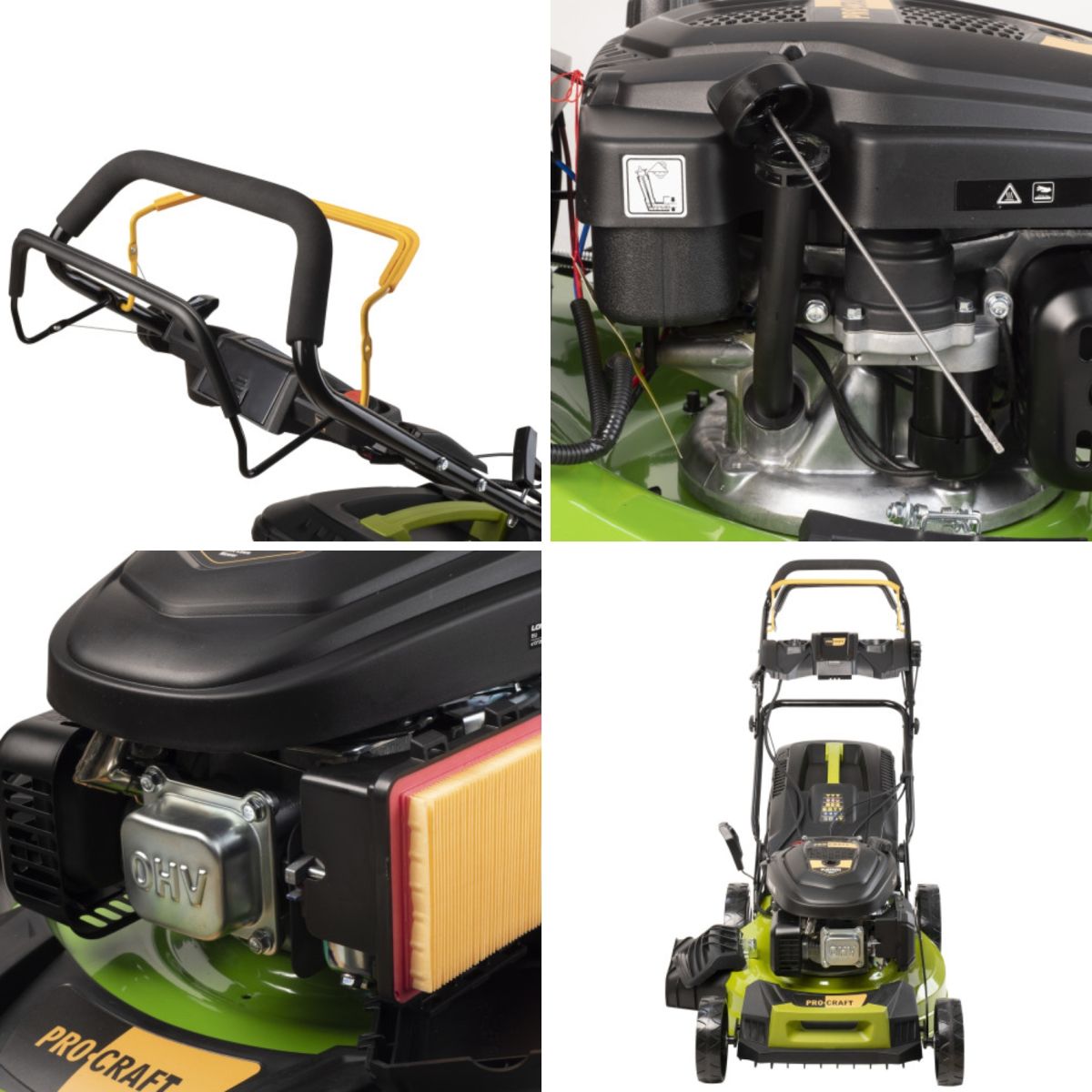 Набір Газонокосарка бенз. PLM-505 ES(2024)//Олива 4Т 1л. PRO