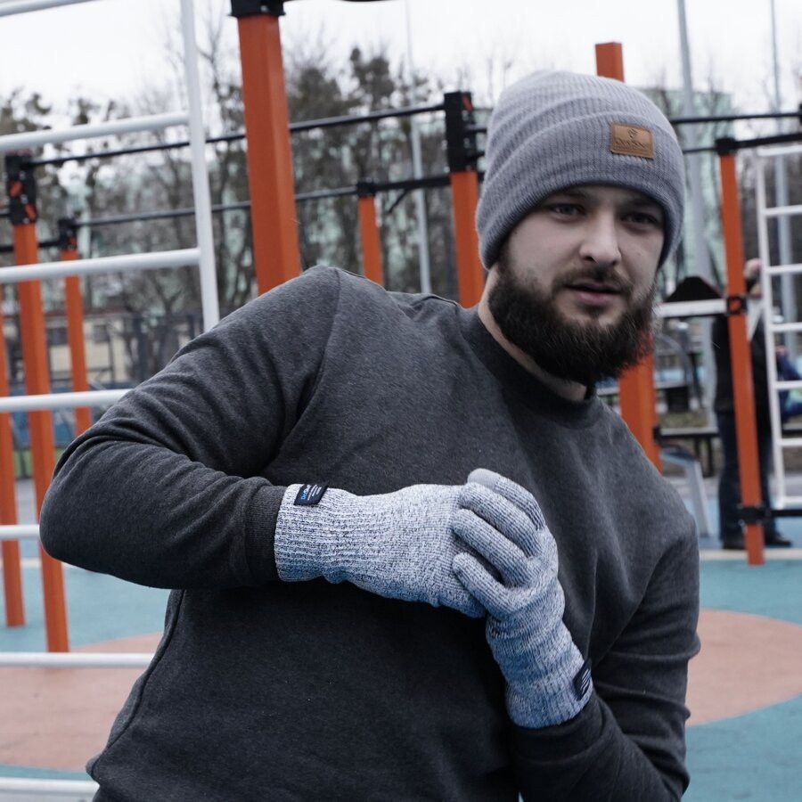 Рукавички водонепроникні Dexshell Techshield, p-p XL, з білими пальцями