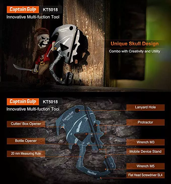 Міні-Мультитул NexTool Captain Gulp KT5018