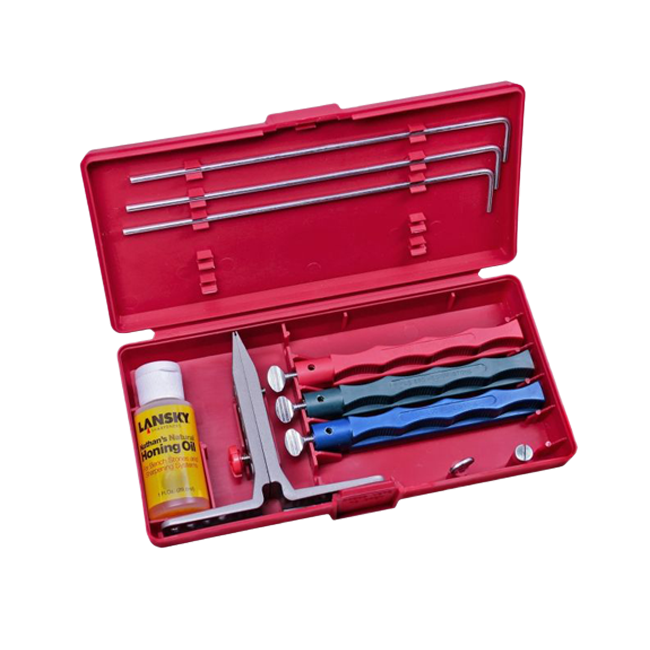 Точильна система Lansky Стандартна 3 камені