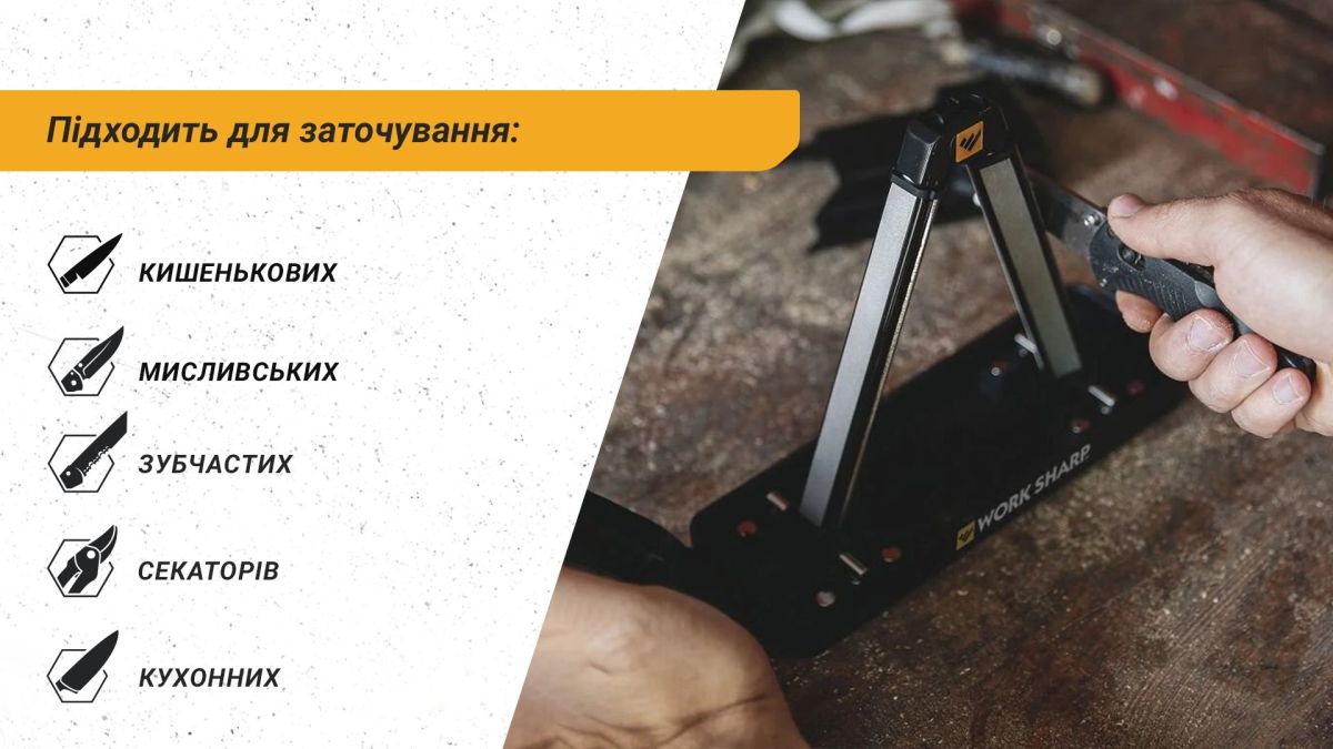 Work Sharp Точилка механічна кутова Ken Onion Angle Set WSBCHAGS