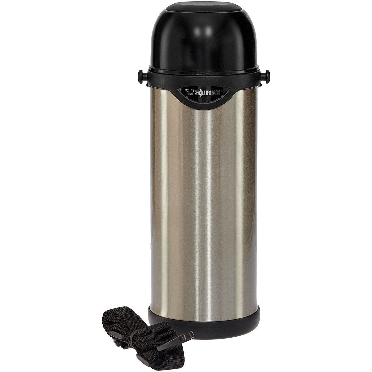 Термос Zojirushi SJ-TG10XA 1 л з ремінцем срібло