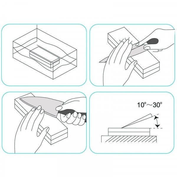 Точильний камінь Risam RW231 зернистість 1000, 3000 водний