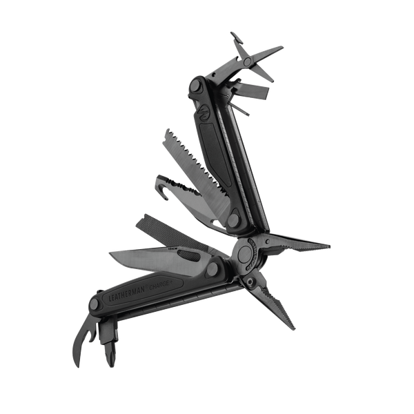 Мультиінструмент Leatherman CHARGE PLUS BLACK, чохол Molle, карт. кор., метрич.