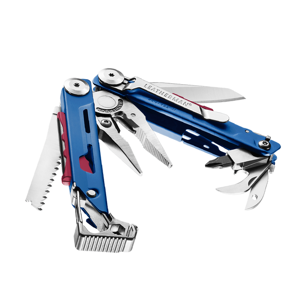Мультиінструмент Leatherman SIGNAL COBALT, синтетичний чохол, картонна коробка