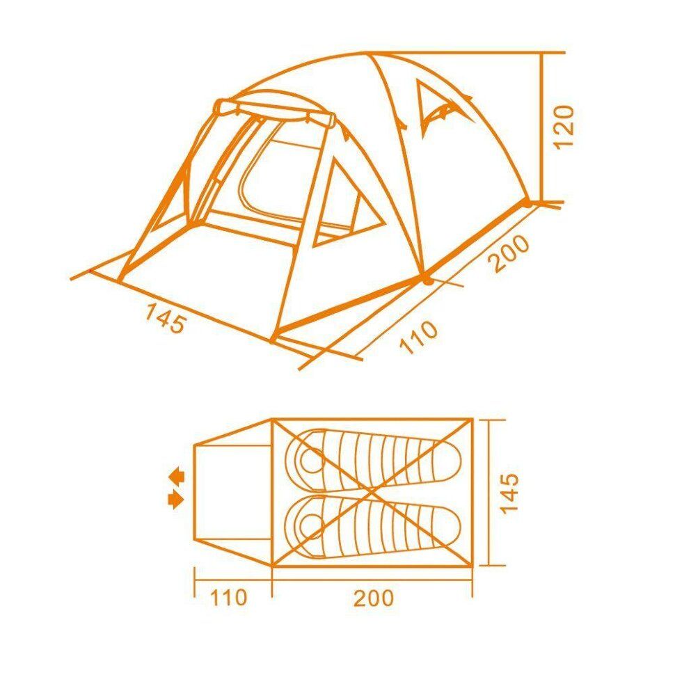 Намет Кемпінг Airy 2