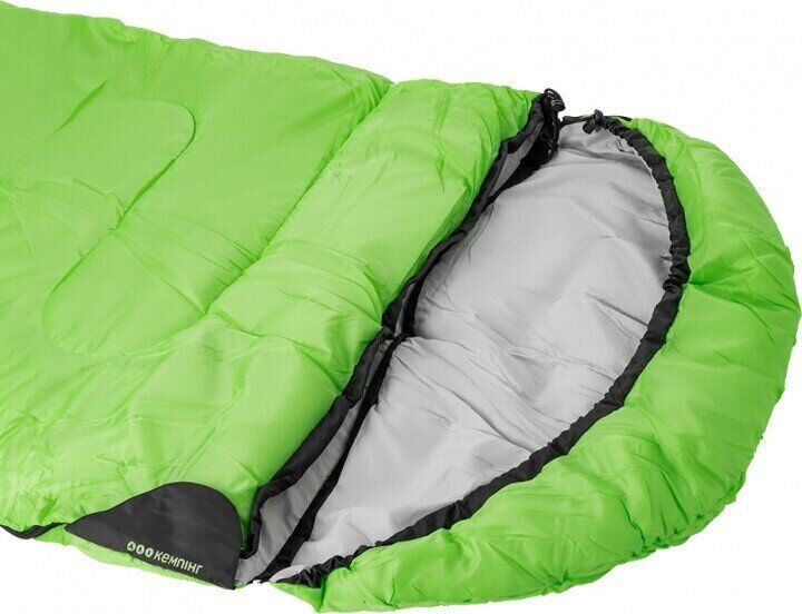 Спальный мешок Кемпинг Peak 200L с капюшоном