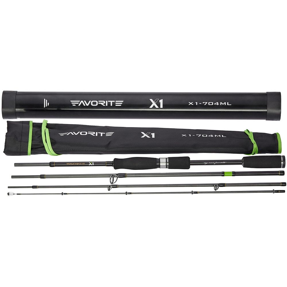 Спінінг Favorite X1 Travel 704ML 2.13m 4-18g Ex.Fast