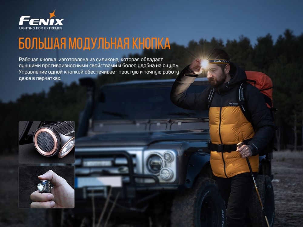 Ліхтар налобний Fenix HM50R V2.0