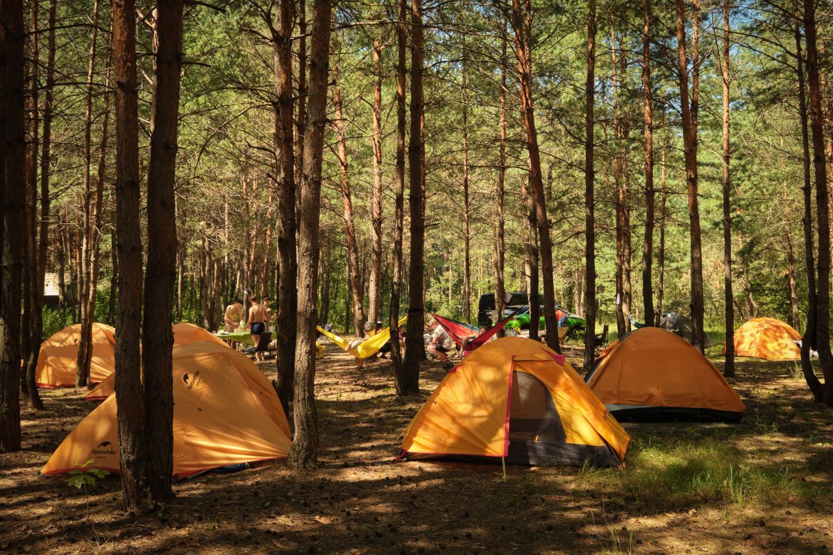 Намет надлегкий двомісний  з футпринтом Naturehike Star-River 2 Updated NH17T012-T, 210T, помаранчев