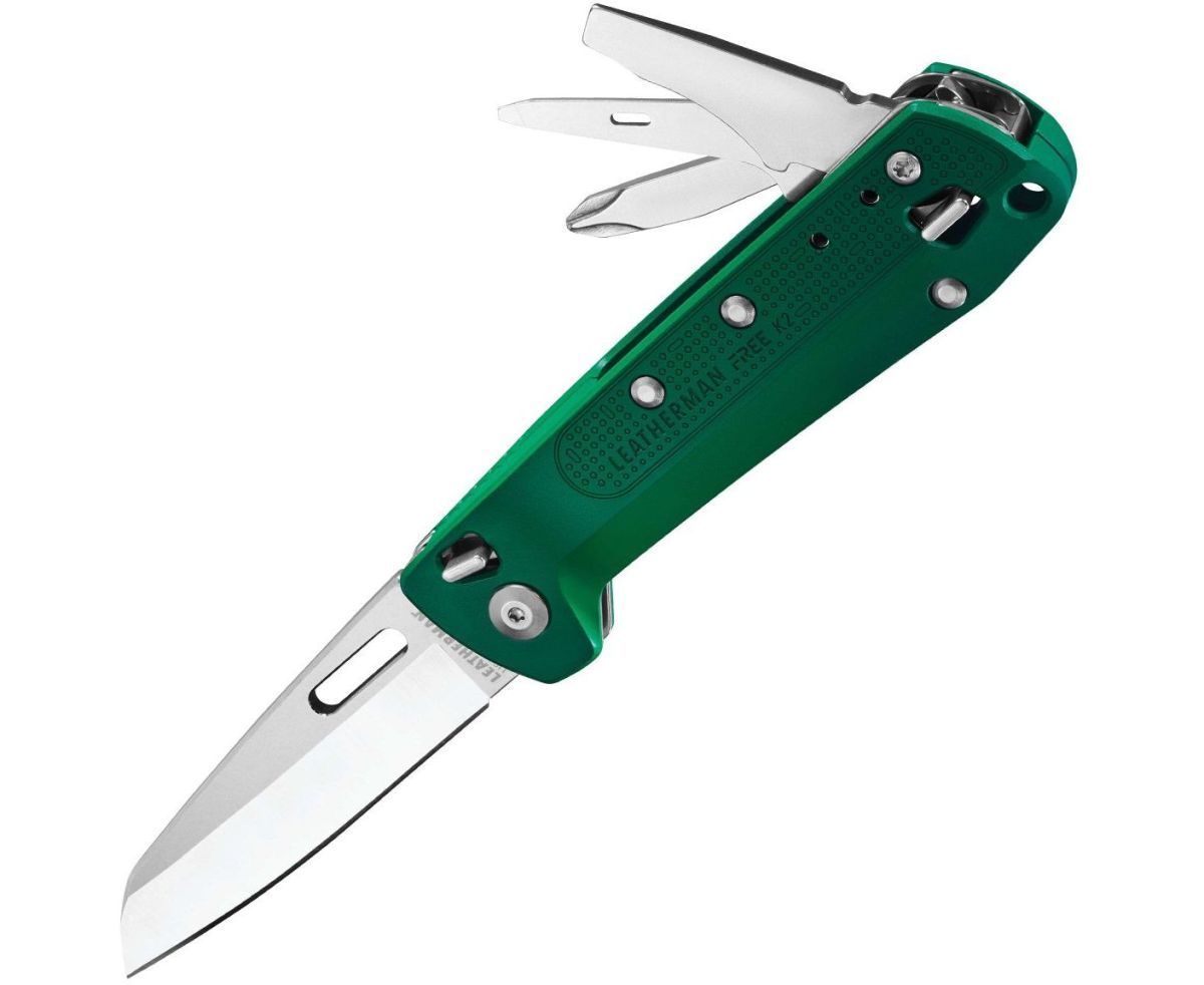 Ніж-мультитул Leatherman Free K2 Evergreen