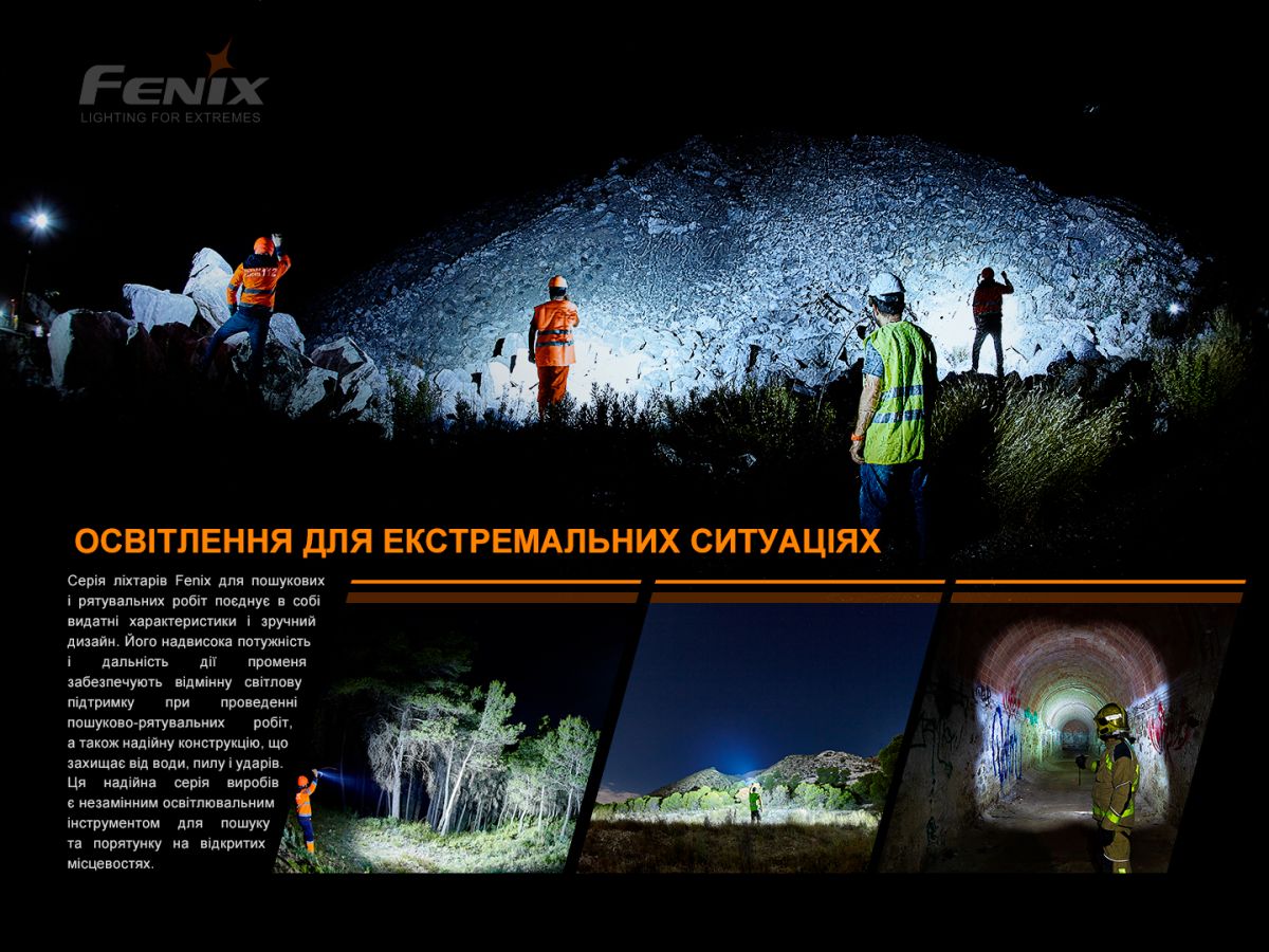 Ліхтар налобний Fenix HP30R V2.0