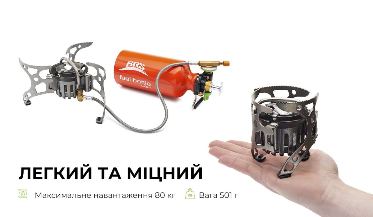 Мультипаливний пальник BRS-8B