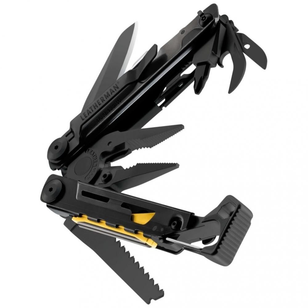 Мультиінструмент Leatherman SIGNAL BLACK, синтетичний чохол, картонна коробка