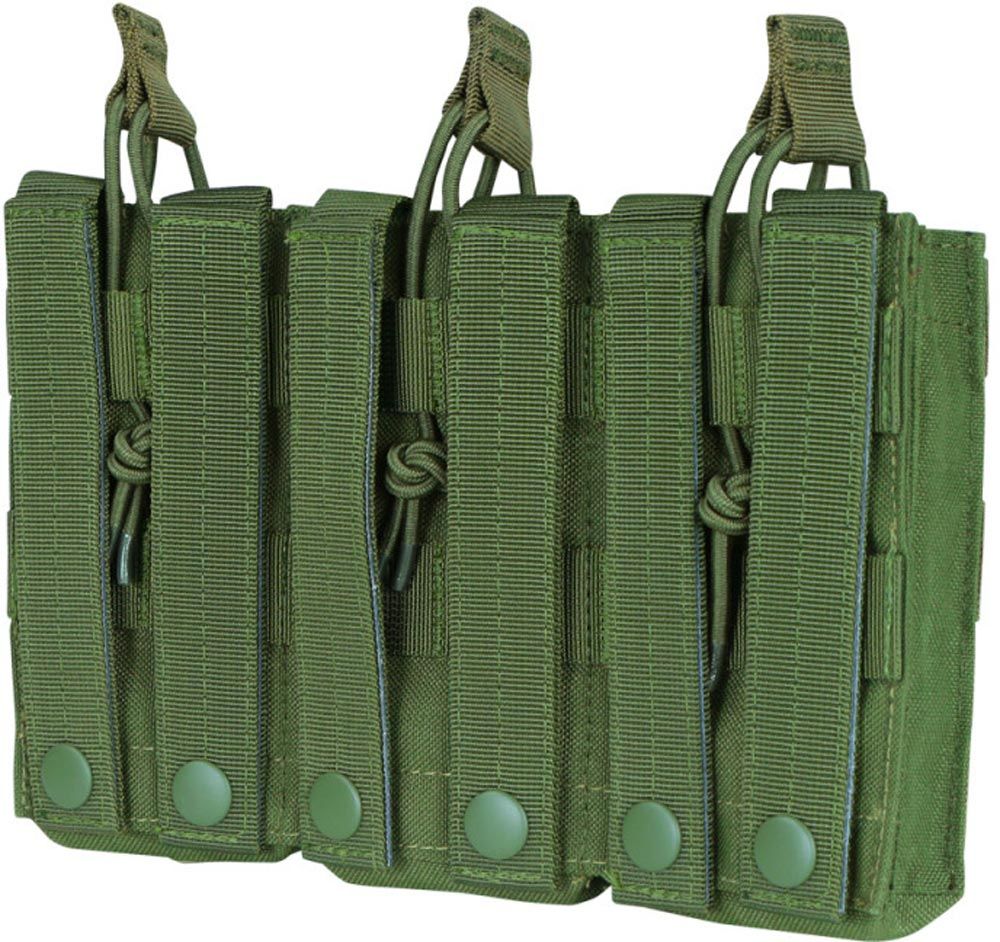 Підсумок Condor TRIPLE M4,M16 MAG для 3-х магазинів, відкритий ц:олива