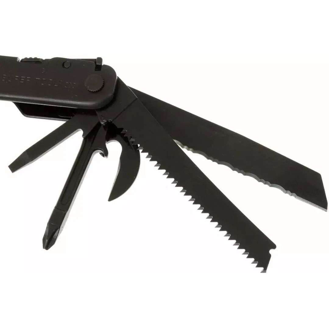 Мультиінструмент Leatherman Super Tool 300 BLACK, чохол MOLLE (чорн), картонна коробка