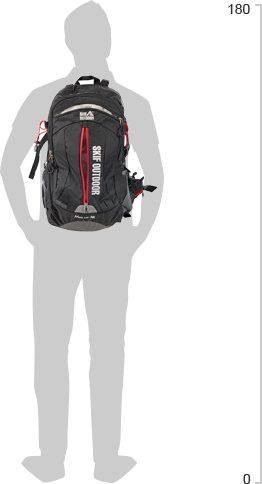 Рюкзак Skif Outdoor Adventure, 40L, ц:black