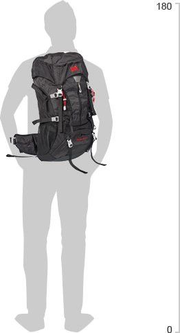 Рюкзак Skif Outdoor Highlander, 60L, ц:black
