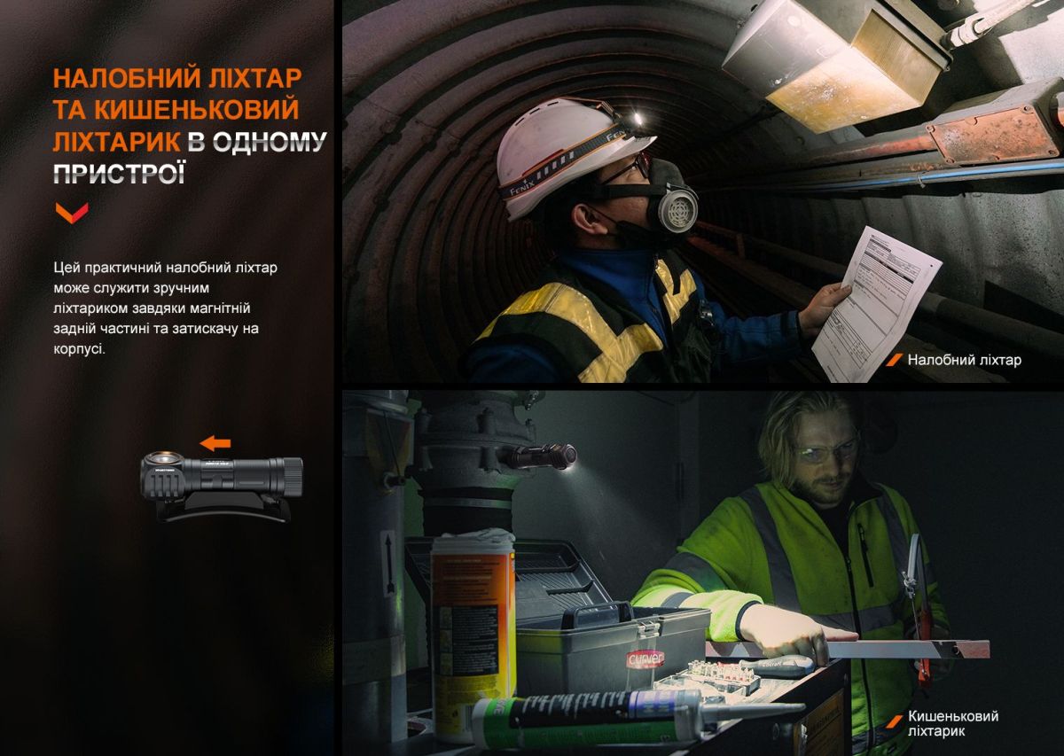 Мультиліхтар Fenix HM61R V2.0