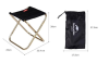 Стілець складаний Naturehike NH17Z012-L, чорний