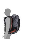 Рюкзак туристичний Naturehike Rock NH19BP095, 60+5 л, чорний