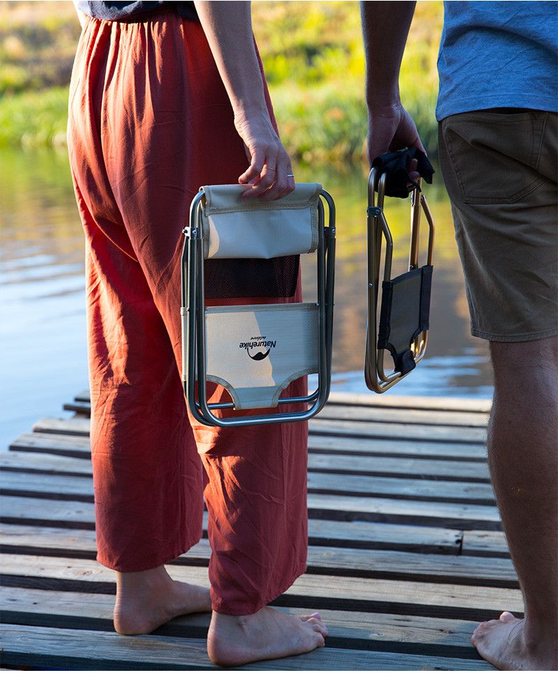 Стілець розкладний Naturehike MZ01 NH18M001-Z, хакі