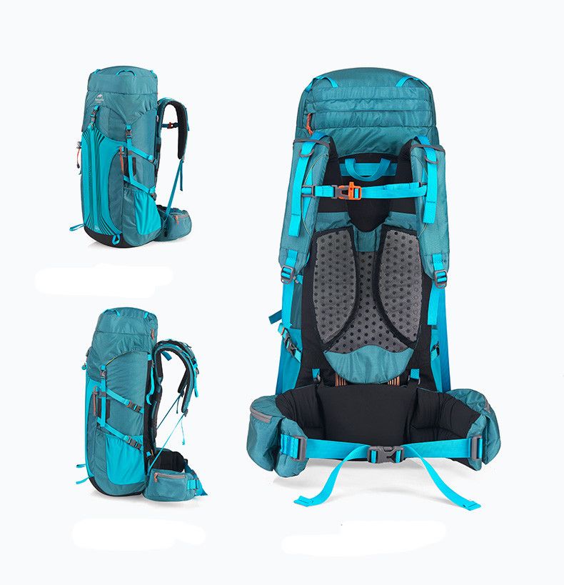 Рюкзак туристичний Naturehike NH16Y020-Q, 55 л, блакитний
