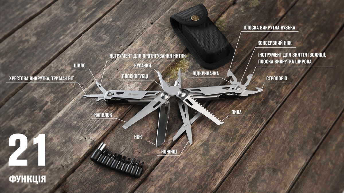 Мультитул Multi Tool Ganzo G303