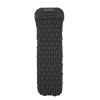 Килимок надувний із подушкою та мішком для надування Naturehike FC-12 NH19Z003-P, 65 мм, графіт