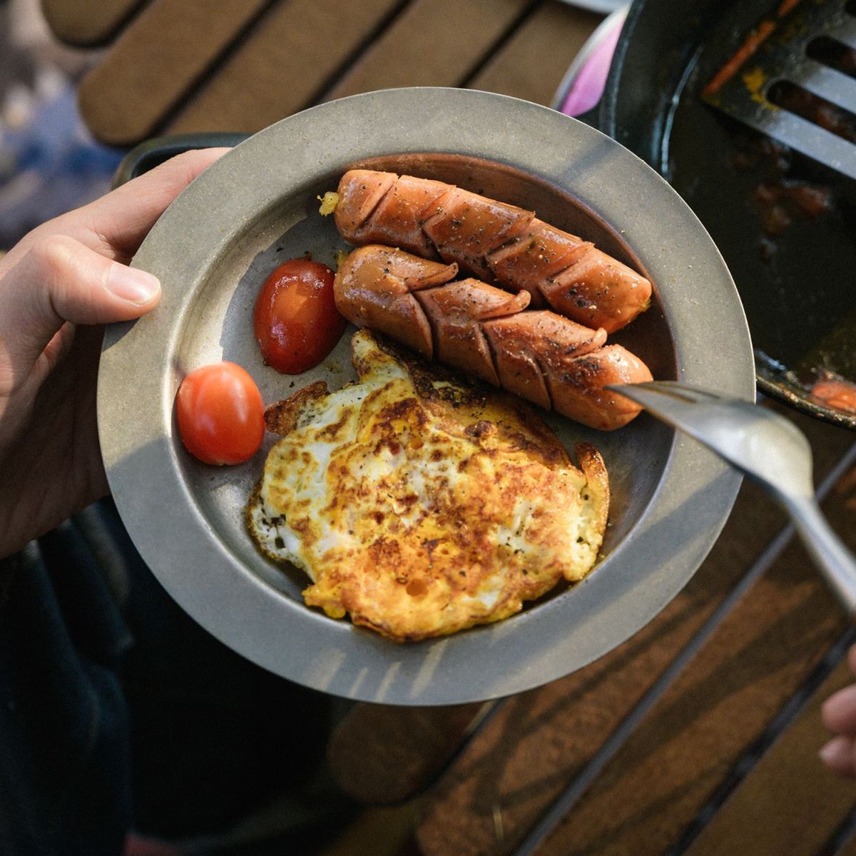 Тарілка глибока Naturehike NH21SJ001, нержавіюча сталь