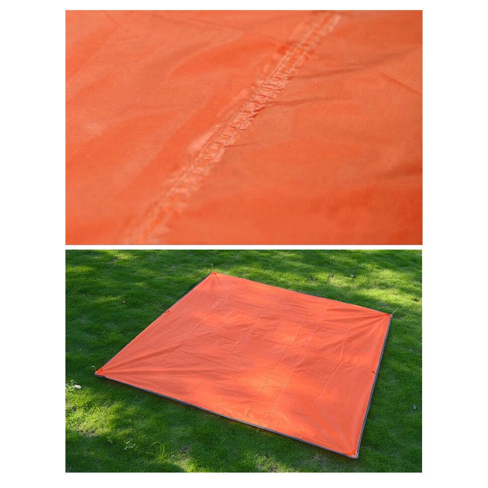 Тент універсальний Naturehike 210T NH15D004-X,  2,10х1.5м, помаранчевий