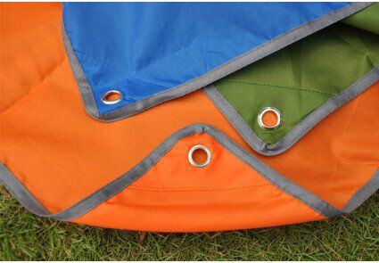 Тент універсальний Naturehike 210T NH15D004-X,  2,10х1.5м, помаранчевий