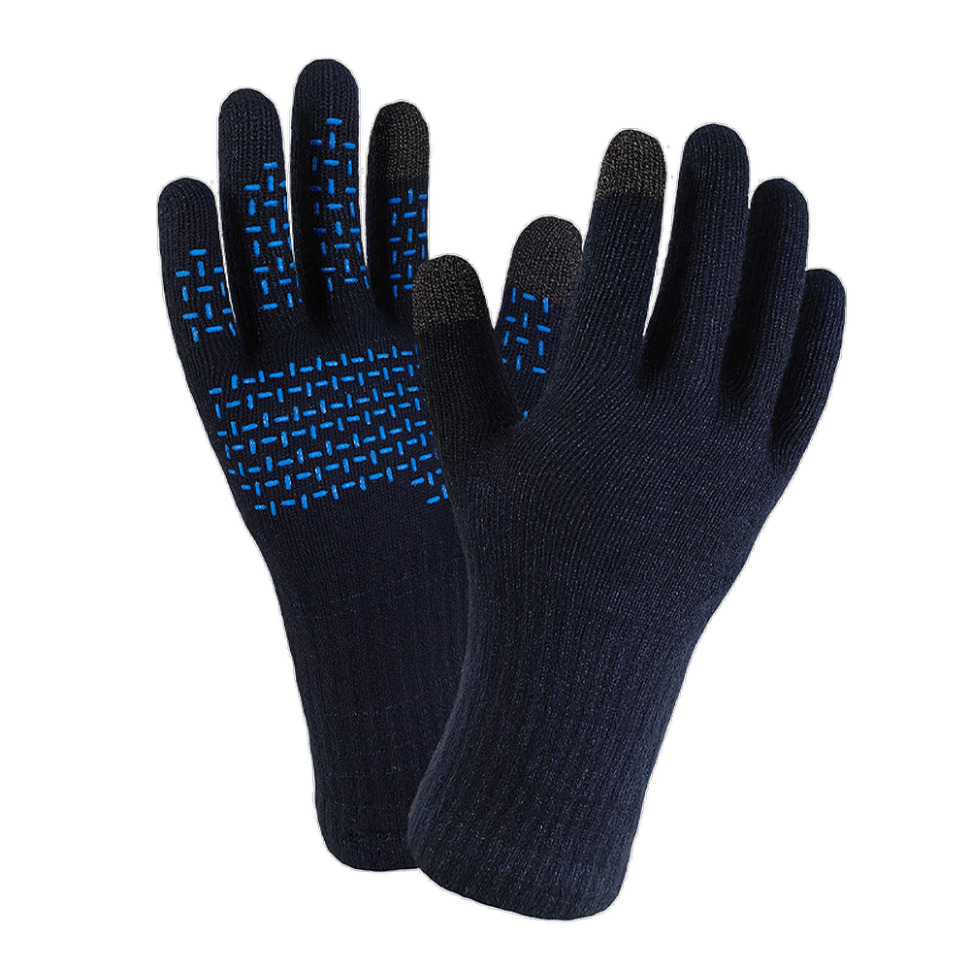 Рукавички водонепроникні Dexshell ThermFit 3.0 Gloves, темно-блакитні, розмір XL