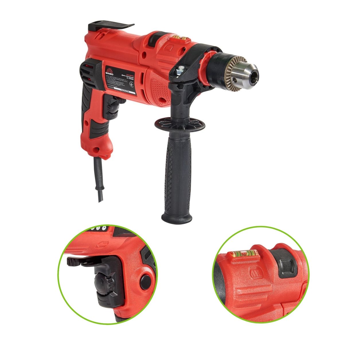 Дриль електричний Vitals Master Et 1390MN