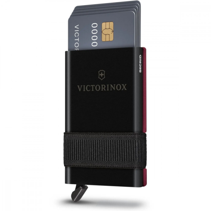 Картка-мультитул з картхолдером Victorinox SMARTCARD Wallet Iconic Red 0.7250.13