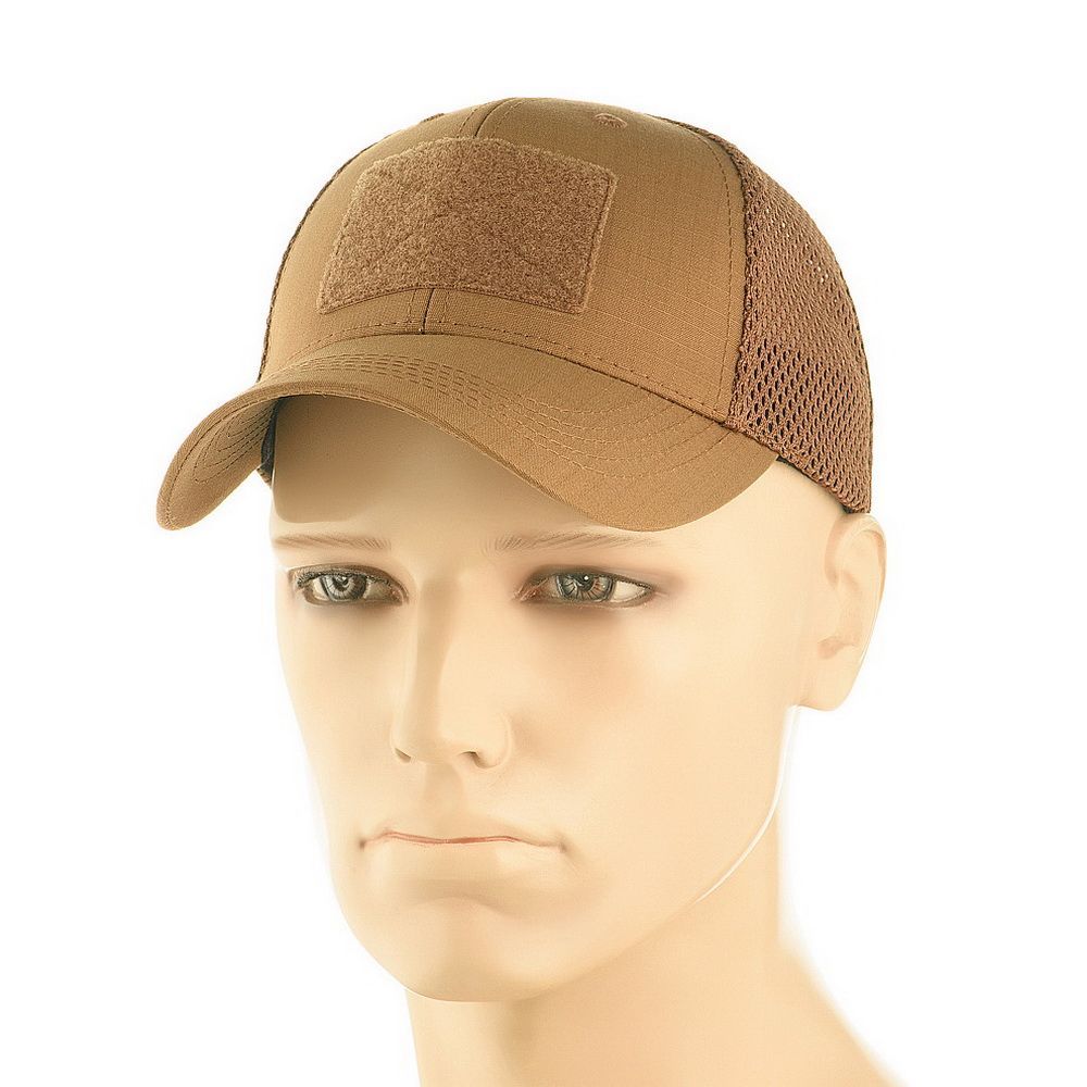 M-Tac бейсболка тактична з сіткою Elite Flex Coyote Brown (р.L/XL)