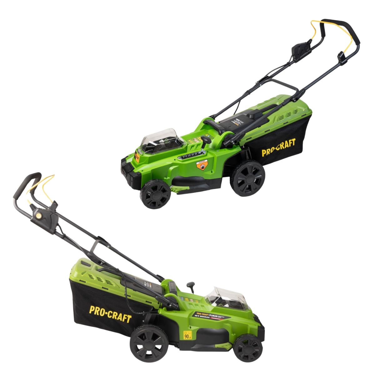 Акумуляторна газонокосарка Procraft PLM20 + 2 акб 4Аг + ЗП charger20/2