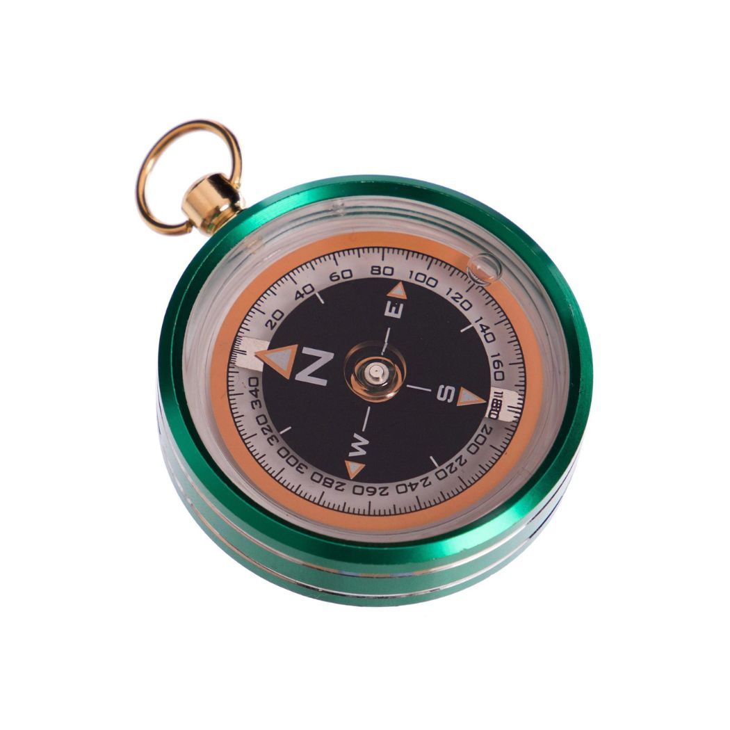 Компас рідинний SP-Sport G51 зелений (d=50мм, метал, пластик)