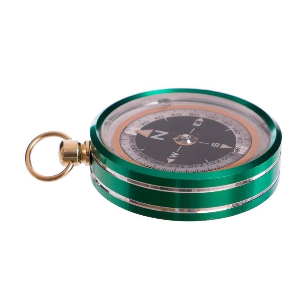 Компас рідинний SP-Sport G51 зелений (d=50мм, метал, пластик)