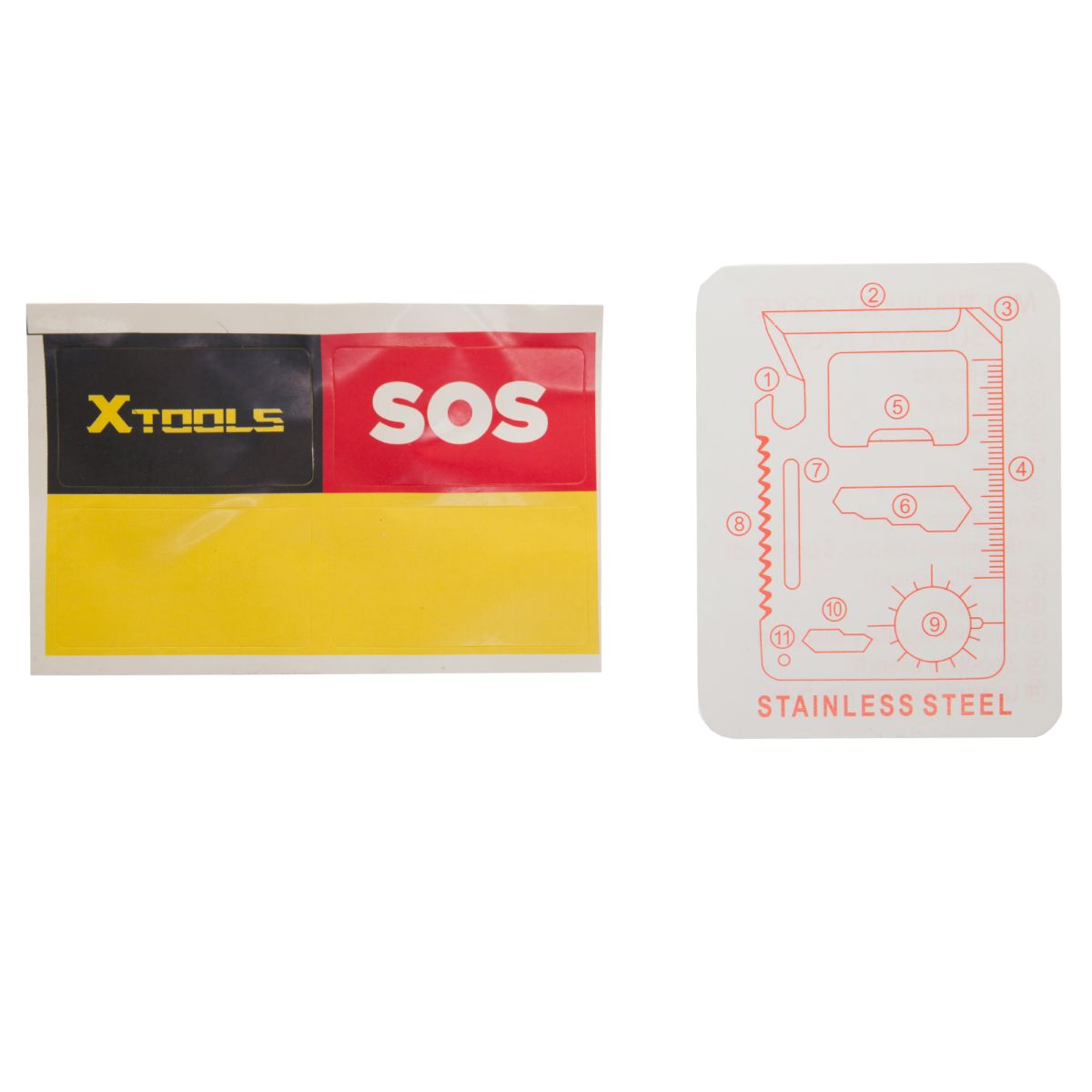 Набір для виживання туристичний 11в1 Military Rangers TY-6564