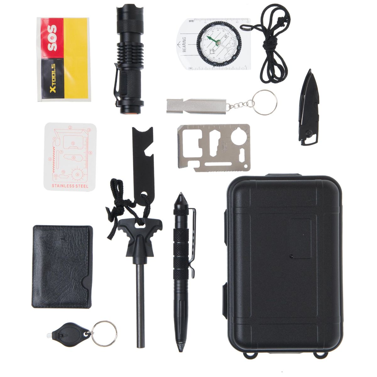 Набір для виживання туристичний 8в1 Military Rangers TY-4996