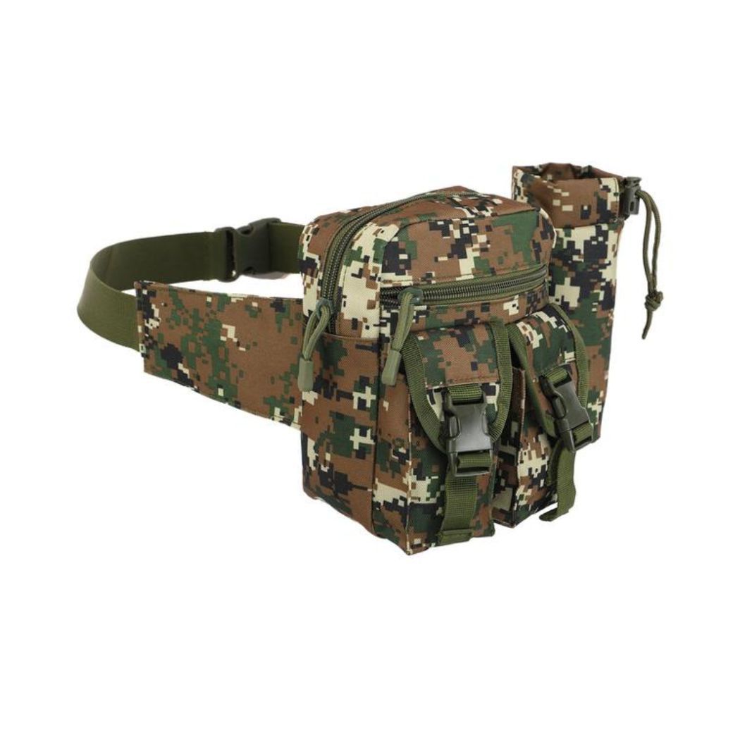 Сумка тактическая на пояс SP-Sport ZK-5512 размер 19х16х9см(Комуфляж Marpat)