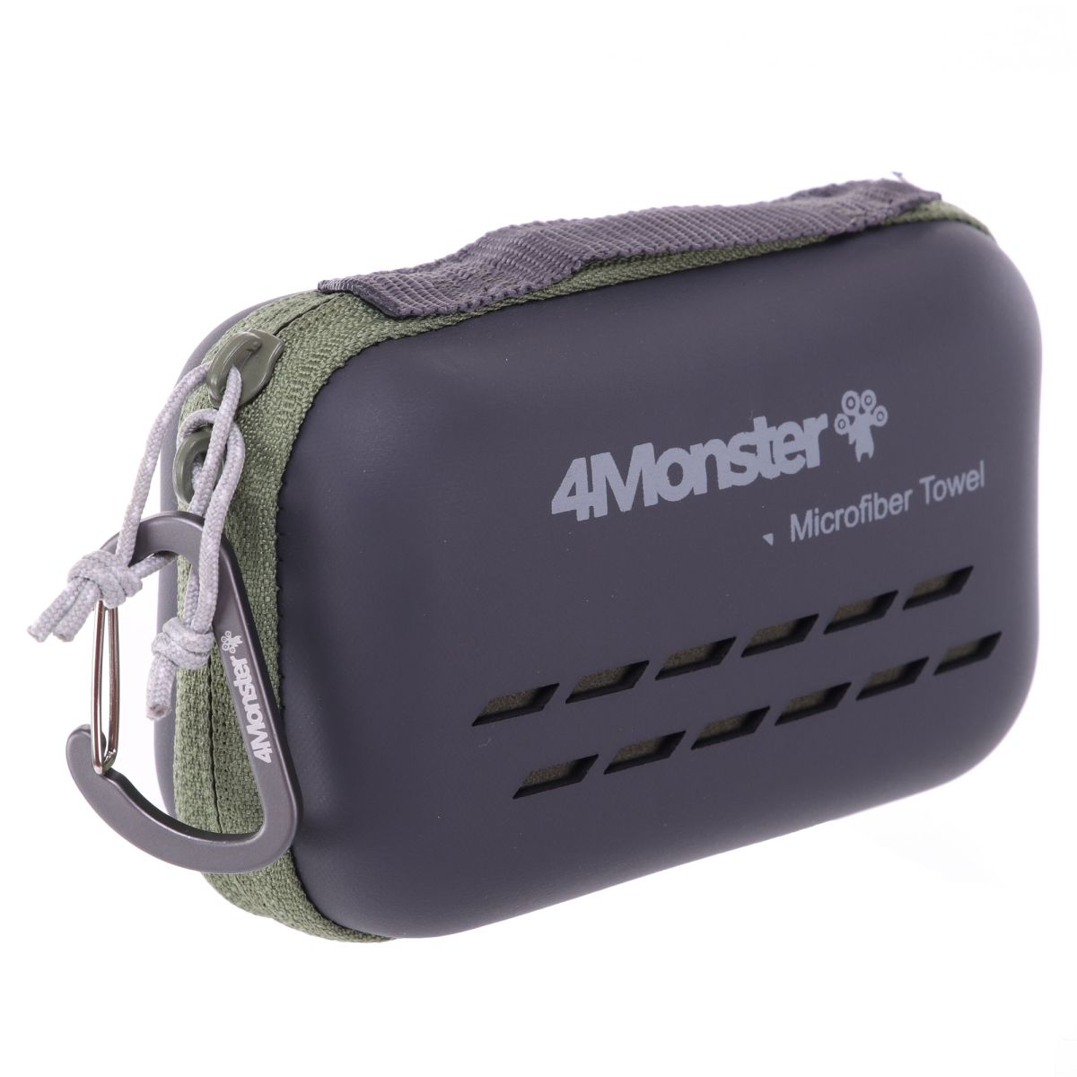 Рушник спортивний антибактеріальний ANTIBACTERIAL TOWEL 4Monster T-ECT-80,  Сірий
