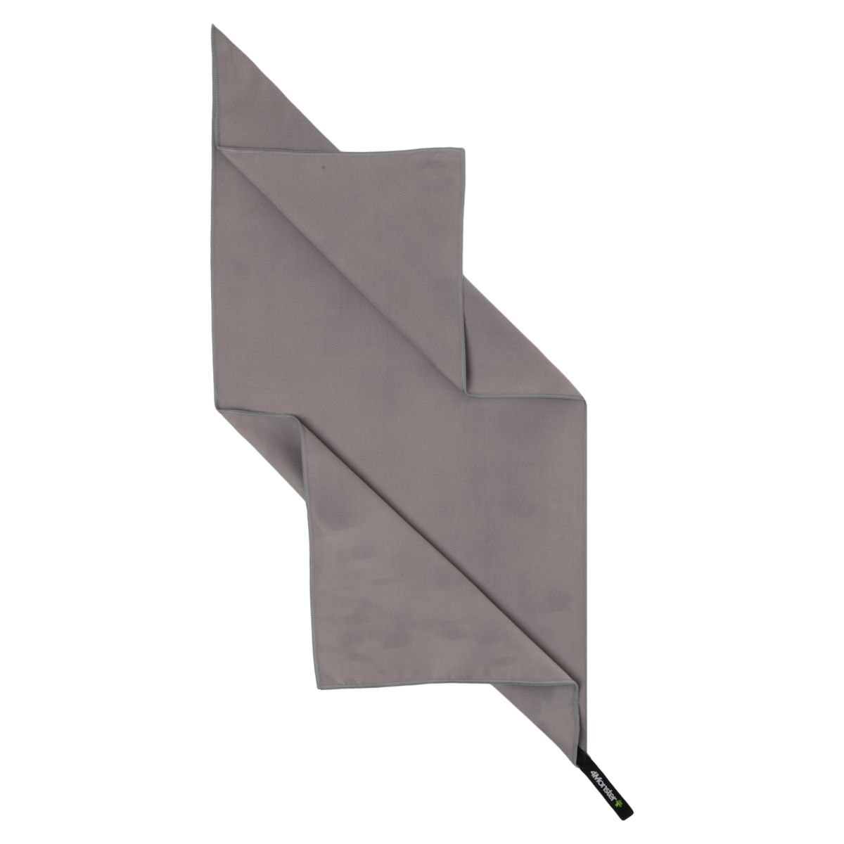 Рушник спортивний антибактеріальний ANTIBACTERIAL TOWEL 4Monster T-ECT-80,  Сірий