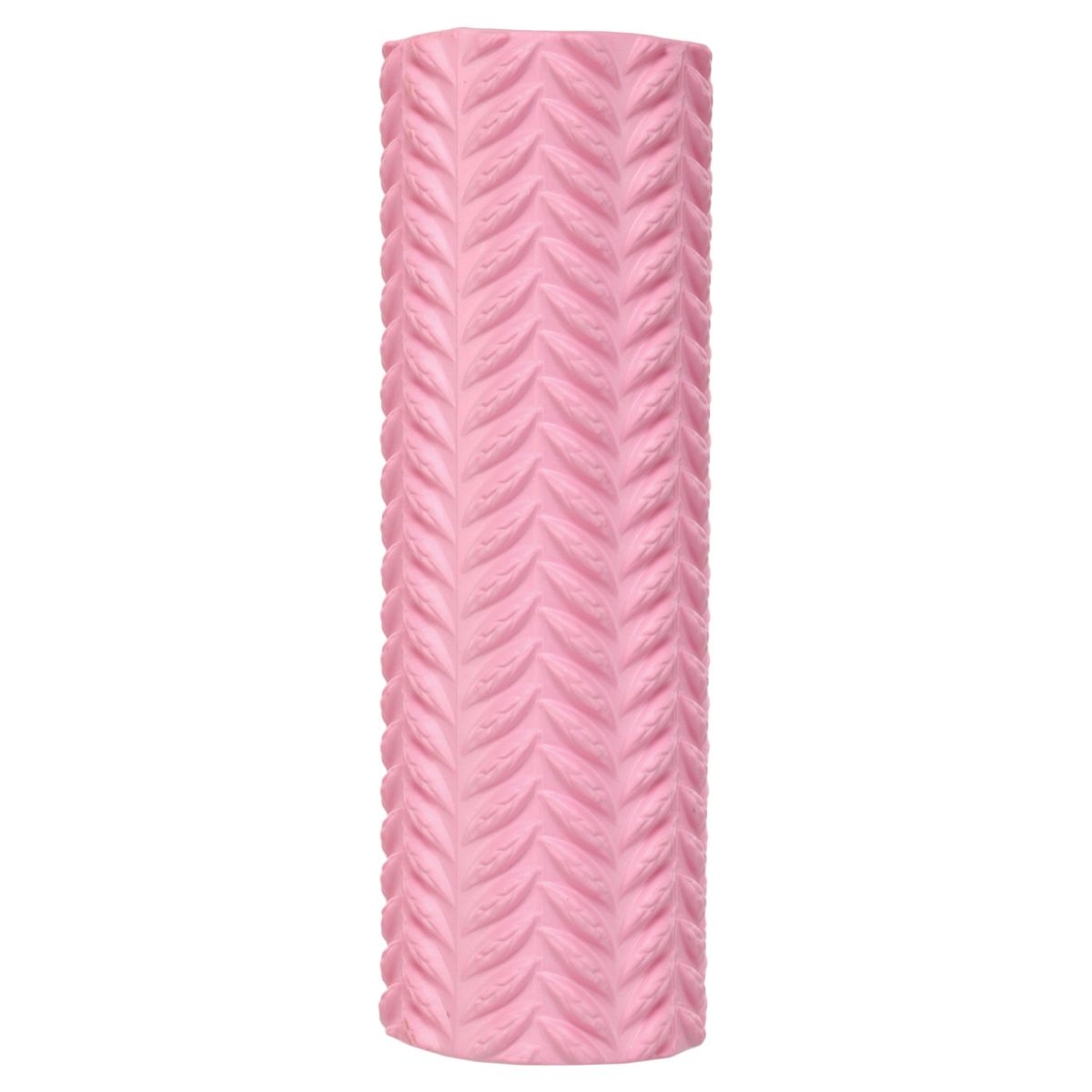 Ролер масажний циліндр (ролик мфр) 33 см Grid Line Roller SP-Sport FI-9374, рожевий